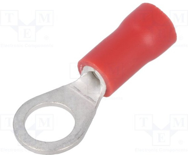 ST-082/R, Наконечник: кольцевой, M5, d: 5,3мм, 0,5-1мм2, обжим, на провод