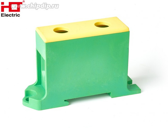 081-30-003, Клемма силовая вводная КСВ 16-95 желтая-зеленая HLT