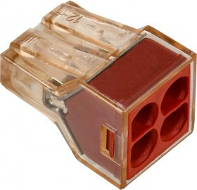 IEK Строительно-монтажная клемма СМК 773-604 (4шт/упак)