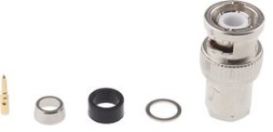 60 001, 75 Straight Cable Mount, BNC Connector, Plug