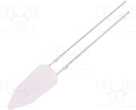 OSM2DK58K2B, LED; 5mm; white warm; candle light effect; 330?500mcd; 180°; 20mA