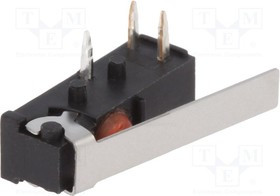 F1NST8A1GP, Микропереключатель SNAP ACTION, SPDT, Пол: 2, 14,5x5x4,8мм