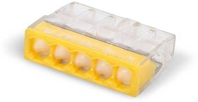 СМК 2273-245 (с контактной пастой), Клемма строительно-монтажная 5pin СМК 2273-245 (с контактной пастой), Клемма строительно-монтажная 5pin