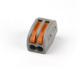 Строительно-монтажная клемма с рычажками, 2 отверстия (SBE-cwcc-2) Строительно-монтажная клемма с рычажками, 2 отверстия (SBE-cwcc-2)