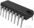 CD74HCT4094E, IC: digital; 8bit,shift and store,bus register; THT; DIP16; HCT