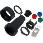 PX0834/B, Вилка, RJ45, Buccaneer Ethernet, PIN: 8, полиамид, позолота, 24AWG