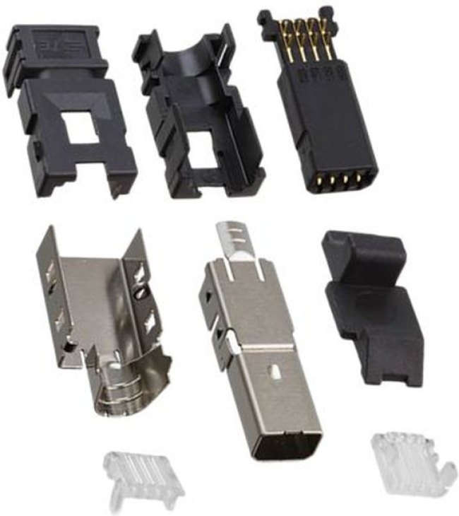 1-2201855-1, Modular Connectors / Ethernet Connectors Mini I/O Plug Kit Type II L 1-2201855-1, Modular Connectors / Ethernet Connectors Mini I/O Plug Kit Type II L