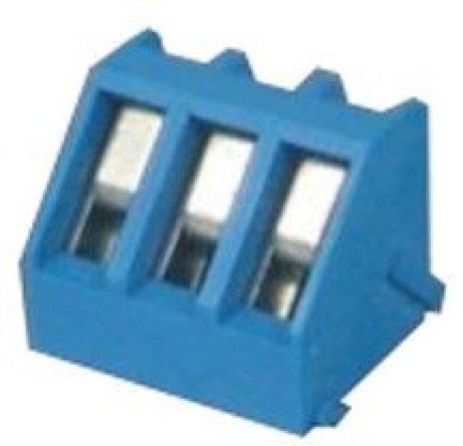 TG030160B000G, TERMINAL BLOCK, WTB, 3POS, 24-12AWG, TH