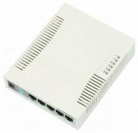 CSS106-5G-1S(R2), Коммутатор (свитч) MikroTik RB260GS