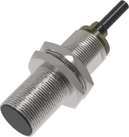 TLF18-08PC индуктивный датчик с увеличенным расстоянием срабатывания, Sn=8 мм, корпус М18 латунь, не заподлицо, PNP NC, 10...30VDC, 500Гц, I