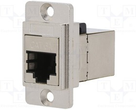 CP30725SM, Соединитель; DUALSLIM; Кат: 6a; экранированный; 29мм; Мат-л: металл