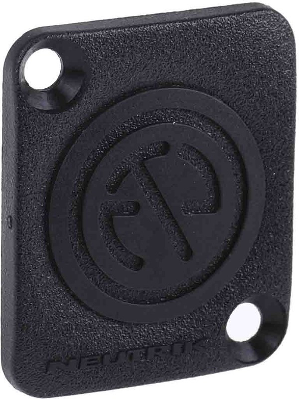 DBA-BL, XLR Connectors D-SERIES BLANK PLATE