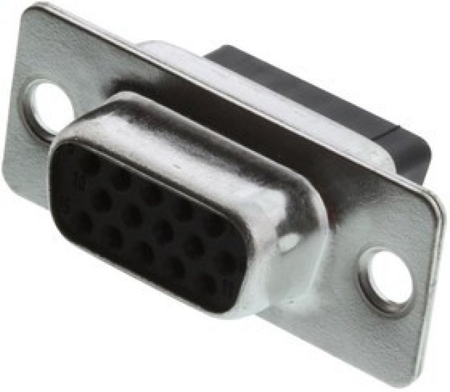 173109-0036, D-Sub high density crimp socket Poles 15 Female