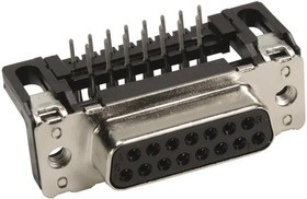 09662127602, D-Sub Standard Connectors DSUB SV FEM SSDP ANG73-254 09P