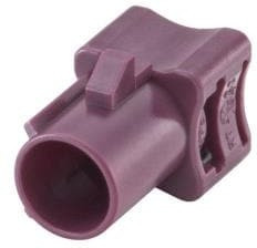 59Z074-000D, RF Connector Accessories Plastic housing Plug Straight D BViolet