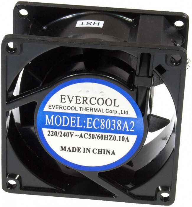 EC8038A2HST, 80х80х38 мм, 220В EC8038A2HST, 80х80х38 мм, 220В