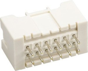 B12B-XADSS-N(LF)(SN), XAD Series Straight Through Hole PCB Header, 12 Contact(s), 2.5mm Pitch, 2 Row(s), Shrouded