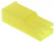 154719-4, Positive Lock .250 1 Way Nylon Crimp Terminal Housing, 6.35mm Tab Size, Natural 154719-4, Positive Lock .250 1 Way Nylon Crimp Terminal Housing, 6.35mm Tab Size, Natural
