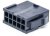 46999-0297, Headers &amp; Wire Housings 10CKT MINI FIT JR HOUSING BLACK