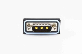 SDF-S09-203L011, SDF 9 Way Panel Mount Solder D-sub Connector Socket, 2.74mm Pitch, with 4-40 Screw Locks