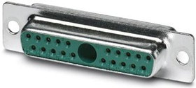 CUC-DSI-J1STZ- S/DSLKC1P20S, Комбинированный разъем D Sub, DB-21W1, Гнездо, 21 контакт(-ов), 20 Сигнальных, 1 силовой