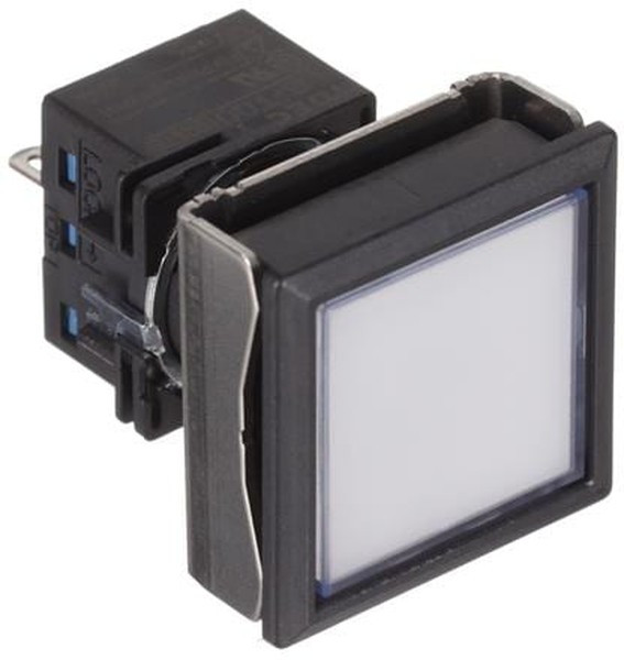 LBW7P-1T04PW, PILOT LIGHT, WHITE, 24VAC/DC