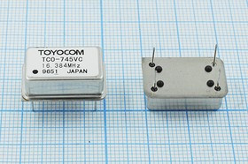 Управляемый напряжением (VCXO) кварцевый генератор 16.384МГц с перестройкой ПЧ:+/-150ppm, гк 16384 \