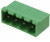 1748206, Pluggable Terminal Blocks 4 Pos 5.08mm pitch Through Hole Header