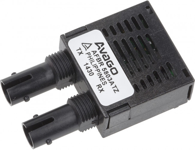 AFBR-5803ATZ, Оптоволоконный приемопередатчик, 125Мбод 1300нм 5В 50мА -10...+85°C AFBR-5803ATZ, Оптоволоконный приемопередатчик, 125Мбод 1300нм 5В 50мА -10...+85°C