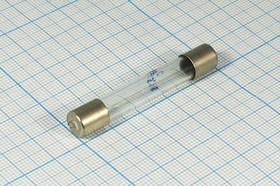 Предохранитель 8x50, ток 3,15А, напряжение 600В, стекло, ВПБ6-37, быстродействующий