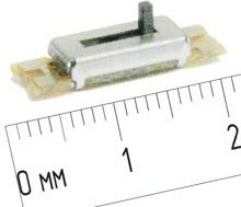 Резистор переменный движковый 500к\B\10мм\ 1x1,2x2,2\F-05G; №4538 РПдвиж 500к\B\10мм\ 1x1,2x2,2\F-05