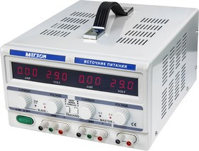 МЕГЕОН 32303, Трехканальный линейный источник питания