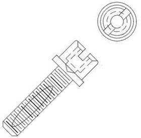 3341-10BULK, D-Sub Tools &amp; Hardware JACKSOCKET M2.5/M2.5 16.5MM