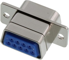 280-018P1S9MEGN, D SUB CONN, PLUG, DE, 9POS, CRIMP