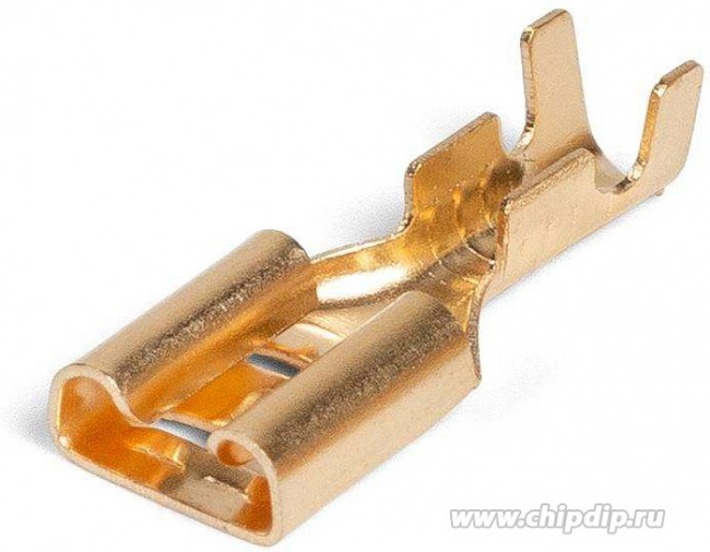 85669, Разъем плоский неизолированный (мама) РП-М 1.5-(4.8) (КВТ)