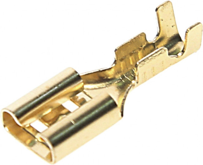 85669, Разъем плоский неизолированный (мама) РП-М 1.5-(4.8) (КВТ)