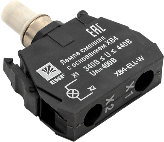 Сменная лампа c основанием xb4 белая 400в (10шт.) proxima XB4-ELL-W