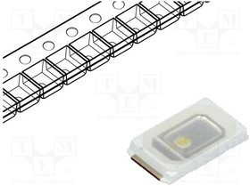 LL-R5730PG-G5H-Q25, LED; SMD; 5730,PLCC2; green; 25?35lm; 5.7x3x0.8mm; 120°; 2.8?3.6V