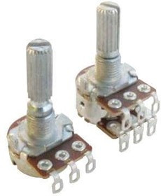 PDB182-K220K-104B, 100 кОм, 125 мВт, ± 20%, Серия PDB1, 1 виток(-ков), Линейный, Резистор переменный