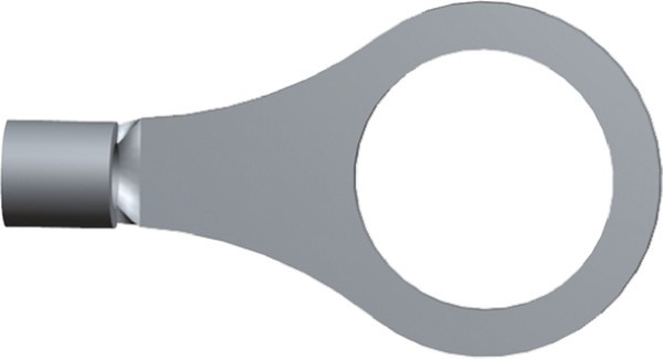 32859, Клемма с кольцевым наконечником, M4, #8, 22 AWG, 0.4 мм², Budget