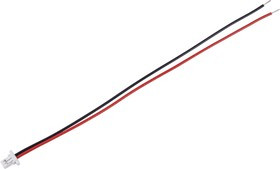 SCT1001H-02PL100 (HK0083-0001), Розетка на кабель 1,0мм 2pin с проводом 100мм SCT1001H-02PL100 (HK0083-0001), Розетка на кабель 1,0мм 2pin с проводом 100мм