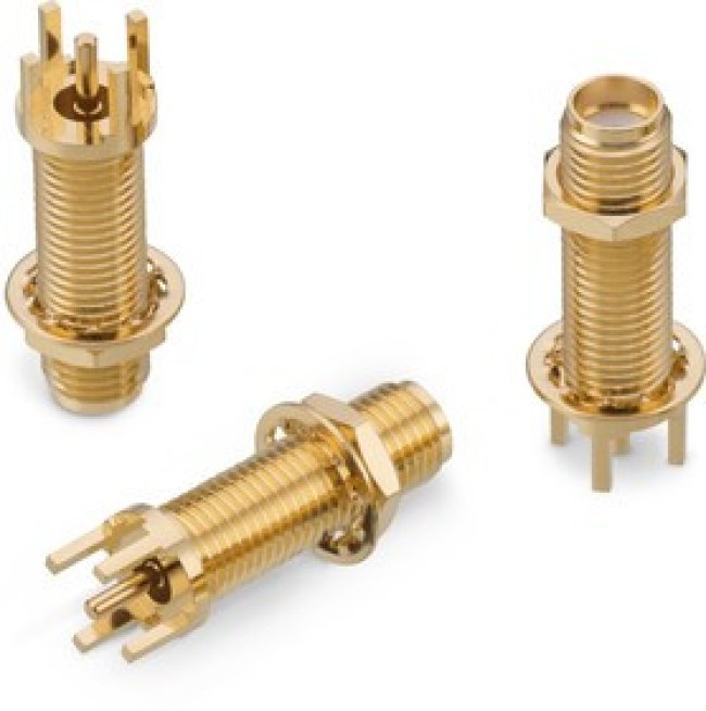 60312042114504, RF Connectors / Coaxial Connectors WR-SMA STRAIGHT JACK PCB THT RM BULKHEAD