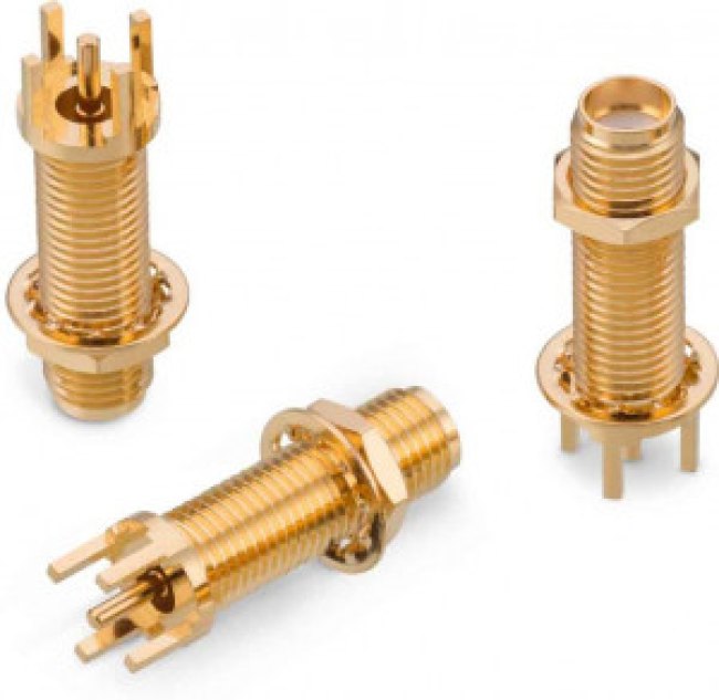 60312042114504, RF Connectors / Coaxial Connectors WR-SMA STRAIGHT JACK PCB THT RM BULKHEAD
