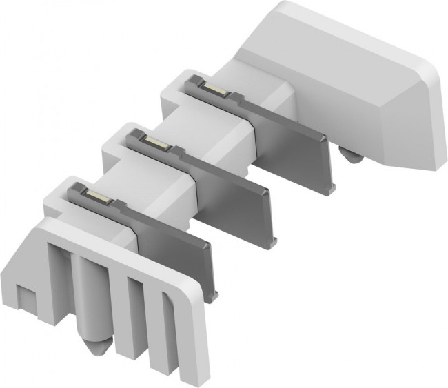 2318770-3, Pluggable Terminal Blocks 5MM HDR ASSY, 3 POS WIREMATE 2-PIECE