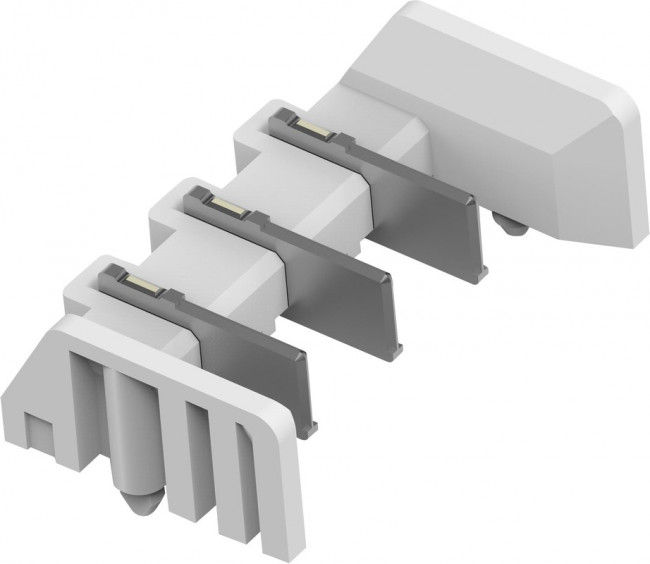 2318770-3, Pluggable Terminal Blocks 5MM HDR ASSY, 3 POS WIREMATE 2-PIECE