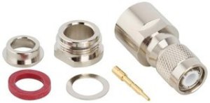 122381, RF Connectors / Coaxial Connectors TNC ST CLAMP PLUG RG8/214/213