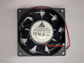 Вентилятор Delta Electronics PFB0924GHE -5L3N DC 24V 0.76A 92x38 2pin