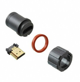 690-W19-260-011, Conn HDMI Type A M 19 POS ST 19 Terminal 1 Port
