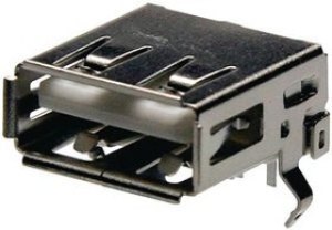 61400416021, USB Connector, Receptacle, USB-A 2.0, Right Angle, Positions - 4 61400416021, USB Connector, Receptacle, USB-A 2.0, Right Angle, Positions - 4