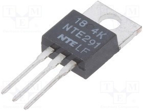 NTE291, Транзистор: NPN, биполярный, 120В, 4А, 40Вт, TO220